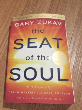 Gary Zukav Seat of the soul New York Times bestseller book practically new